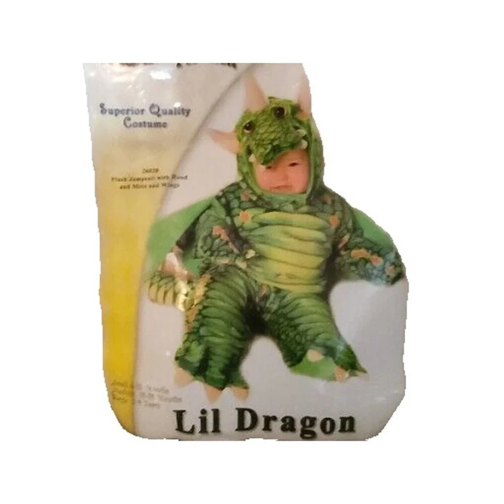 Underwraps Dragon Halloween Costume Size L (2-4)  USED